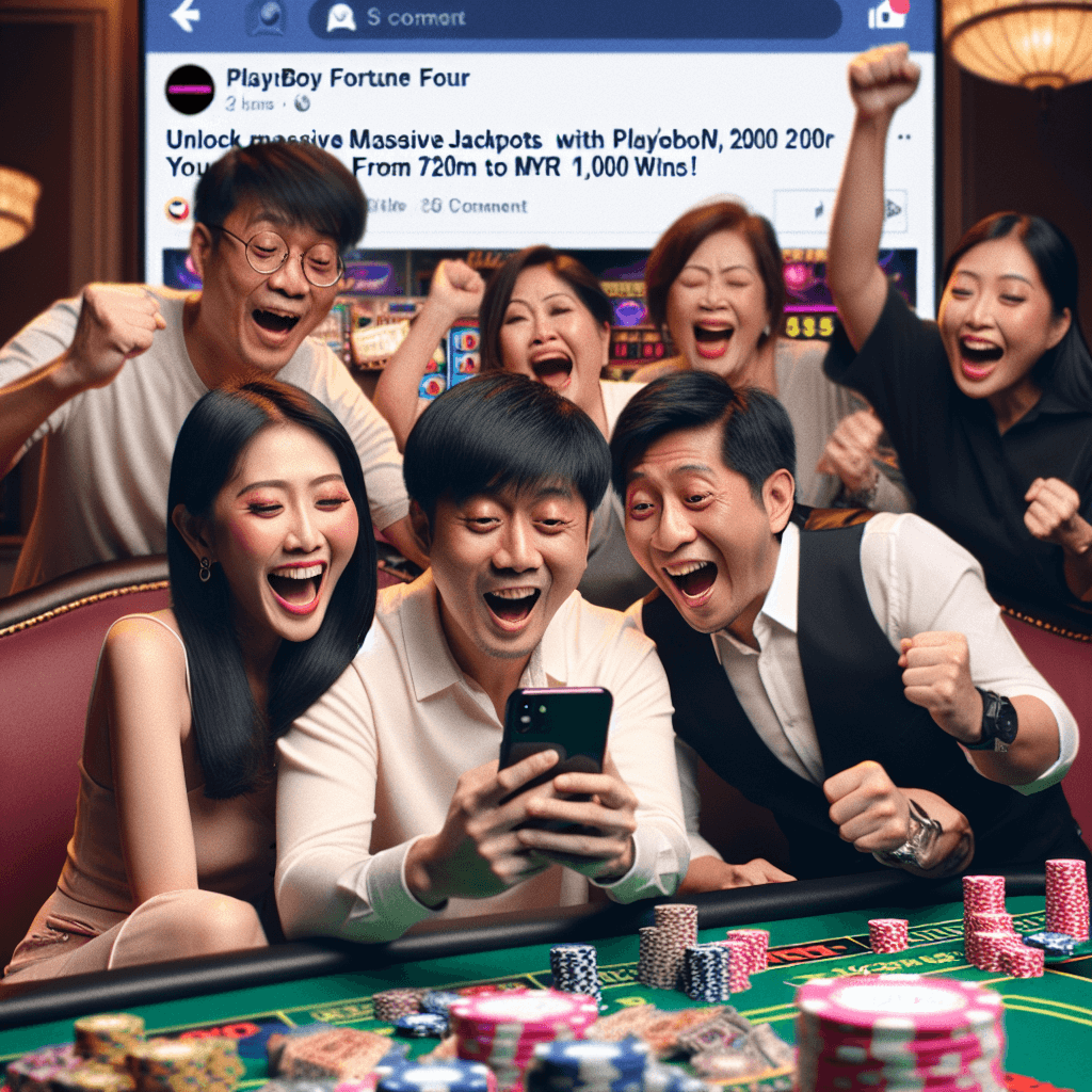 Win Big with Playboy Fortune Four: MYR 200 to MYR 1,000 Jackpots Await!