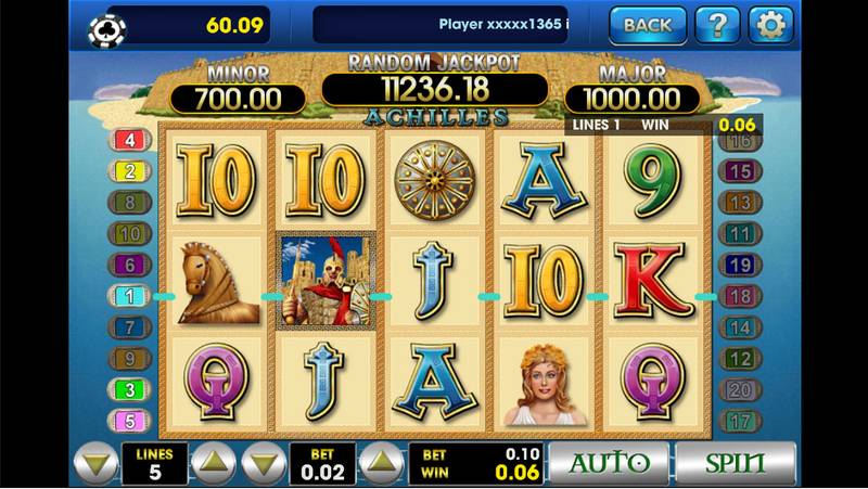 Image of Achilles Slot Machine