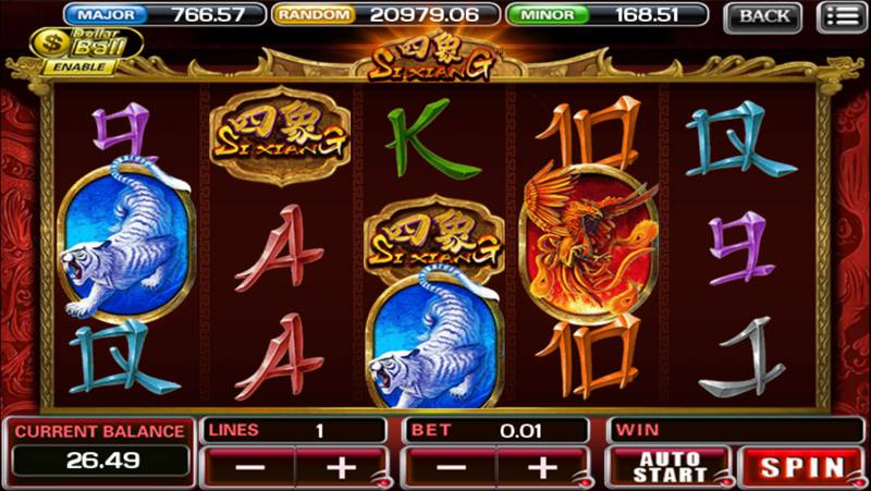 Si Xiang Game Image: Jackpot Win