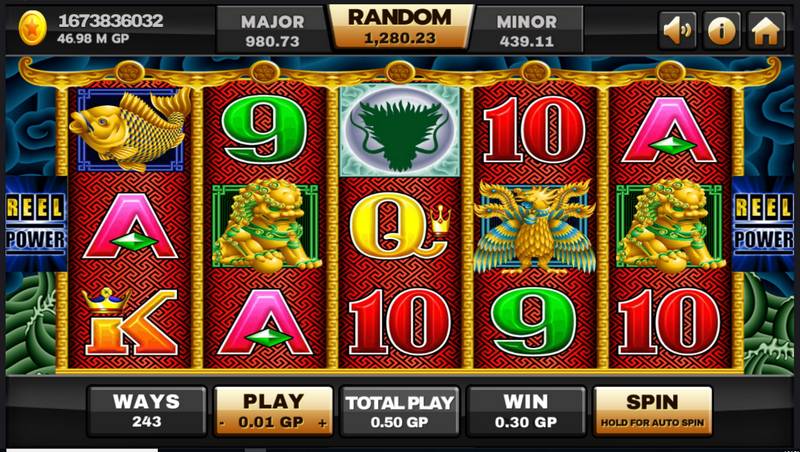 Win big with Wild symbols in 5 Dragons