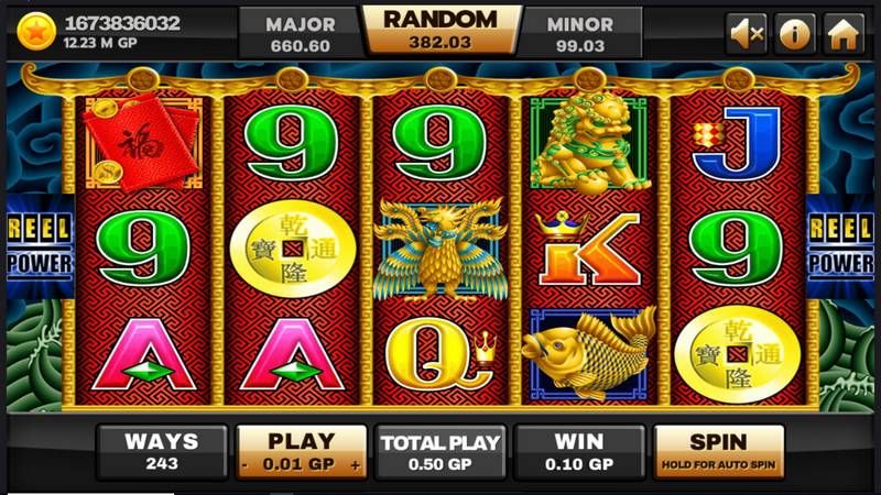 Image of five dragons slot game 