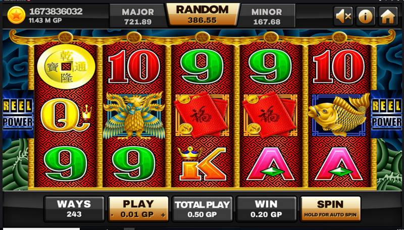 Image of five dragons slot game 