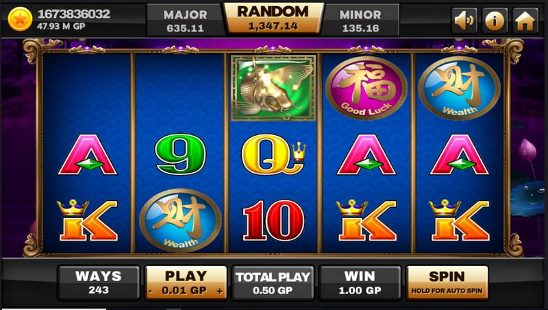 image of the 5 KOI LEGENDS slot game