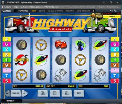 Roll Along the Highway Kings: Casino Fun!