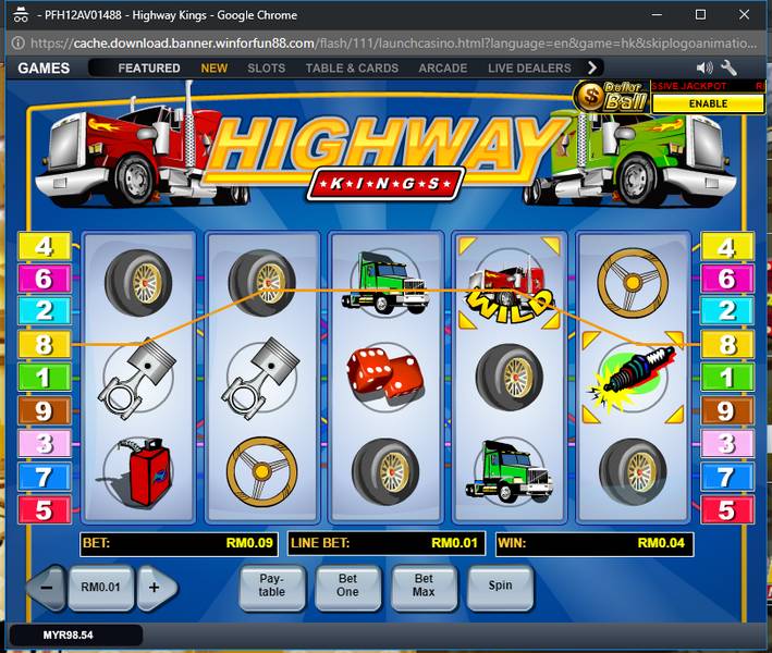 Highway Kings Jackpot Win