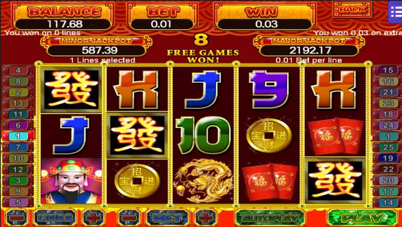 Big Prosperity Slot Game Graphic