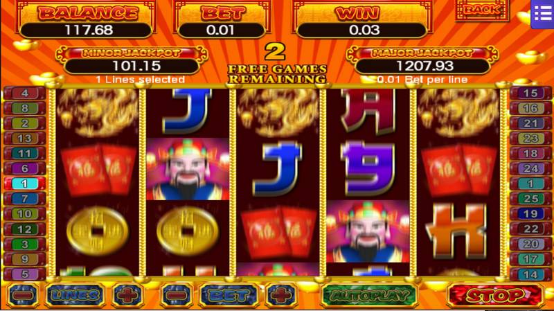 Big Prosperity Slot Game Graphic