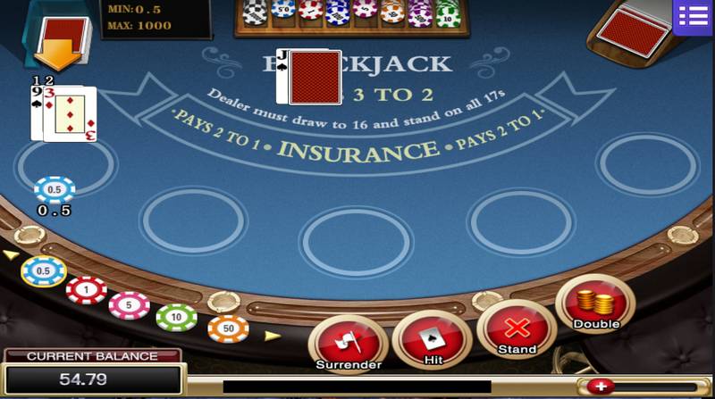 Blackjack game image