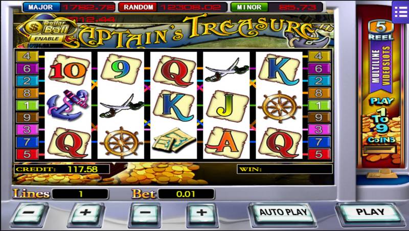 Captain's Treasure Slot