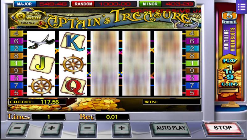 Captain's Treasure Slot