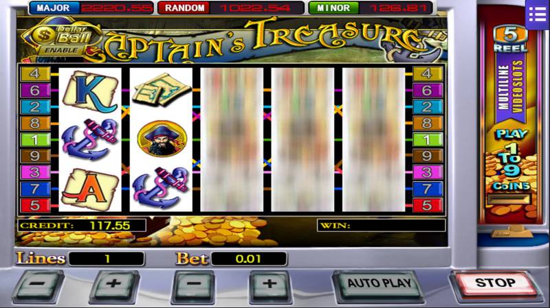 Captain's Treasure Slot