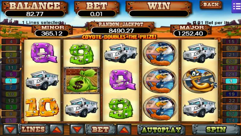 Coyote Cash Casino Win Big