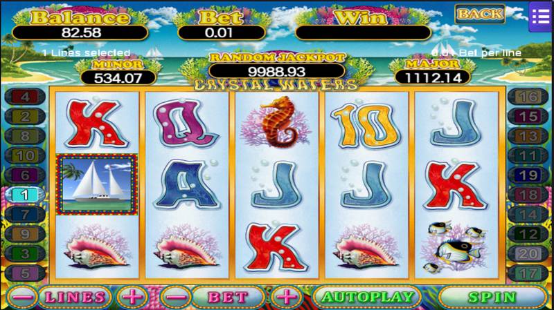 random jackpots in crystal waters