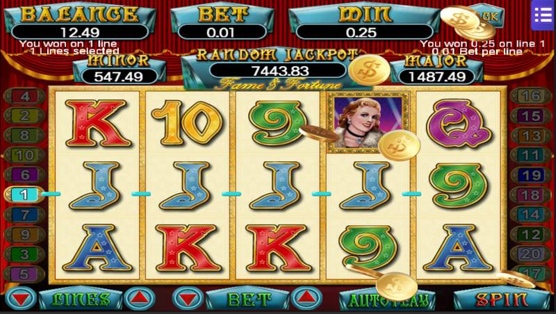 FAME and Fortune Slot Symbol