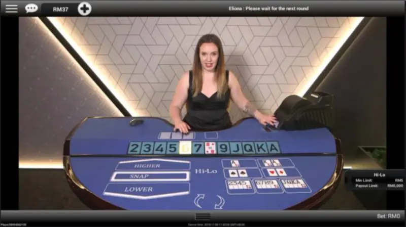Take the High-Low Gamble - Win Big!