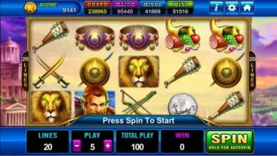 Unleash The Power Of Hercules in Casino
