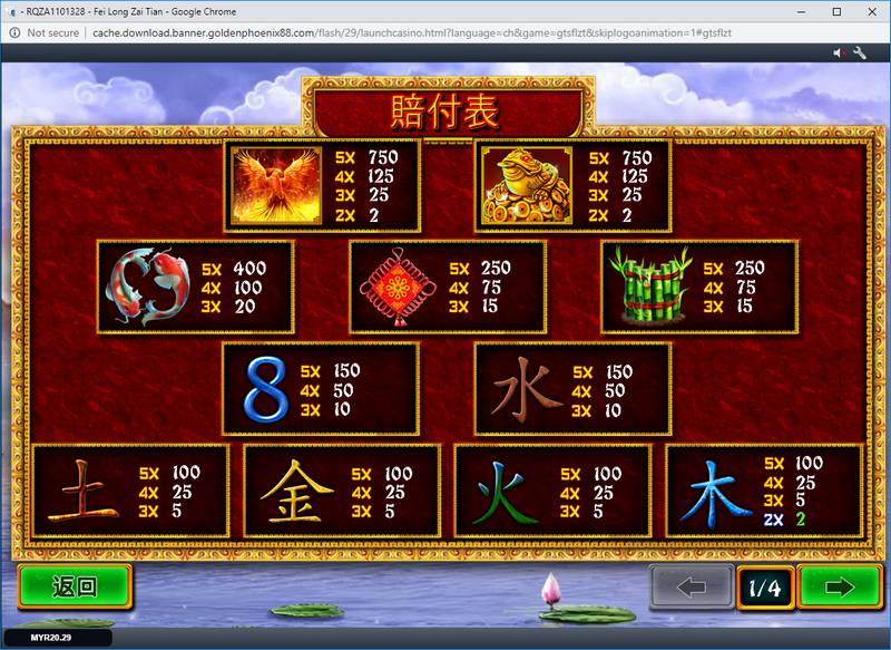 Fei Long Zai Tian free spins and bonus rounds