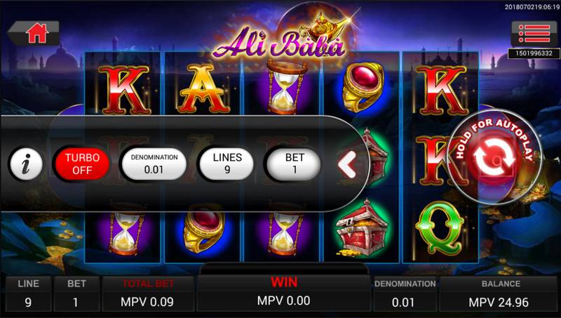 Uncover treasures in the Ali Ba Ba slot game