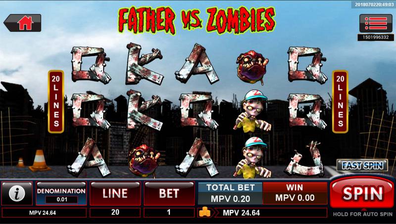 Zombies, Casino, Gambling, Combat, Father