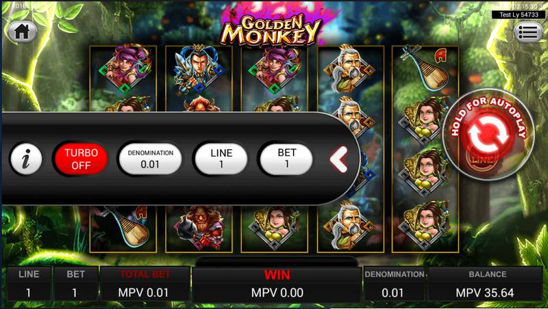 Golden Monkey slot game symbols