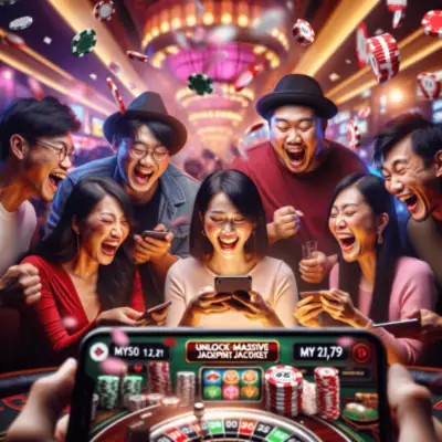 Screenshot of the winning spin on NTC33 Fortune Jump
