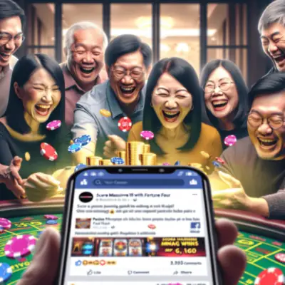 Screenshot of the big win on Live22