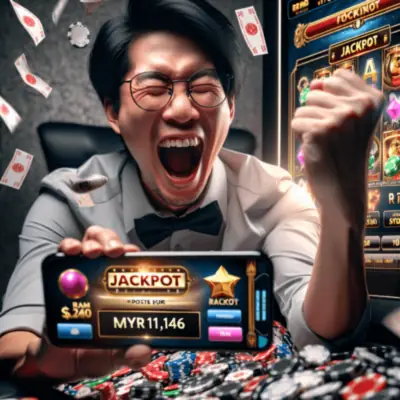 Proof of MYR 300 payout from Mega888 Bonus Bears jackpot