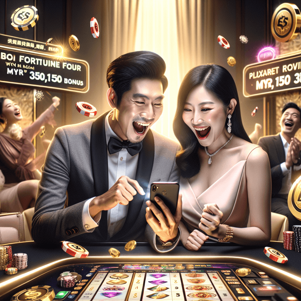 Playboy Fortune Four, online slots, casino jackpots, win big, MYR 2,500, MYR 150 bonus, online gambling, luxury casino games