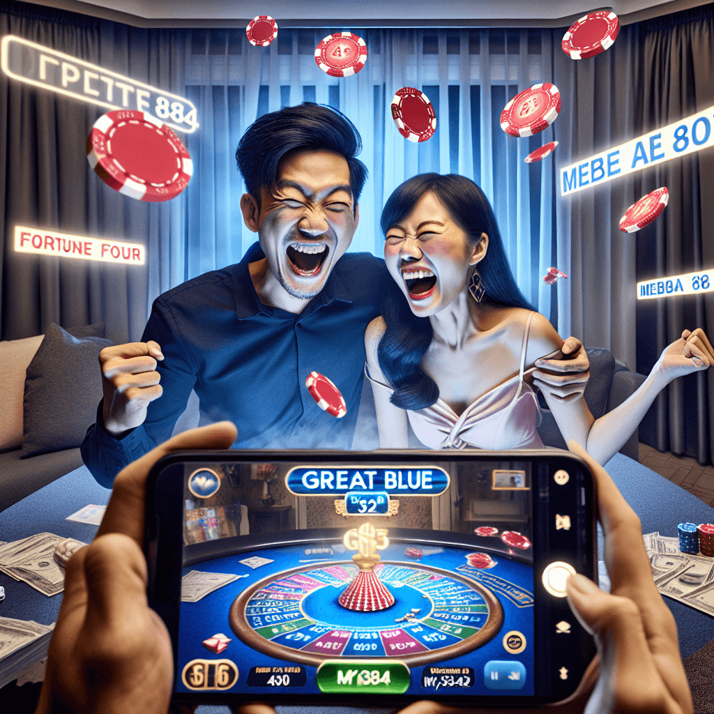 Mega888 Great Blue, online casino, slot game, winning strategies, big win, jackpot, gambling, betting, underwater theme, game features, Myr40.00, Myr534.00, gaming experience, tips and tricks, gameplay analysis