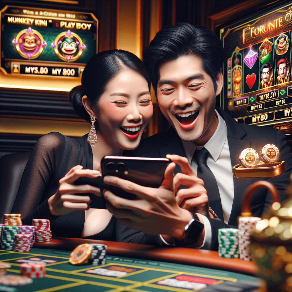 Monkey King, Playboy Jackpots, win big, casino games, Fortune Four, MYR 80 to MYR 800, online casino, jackpot strategies