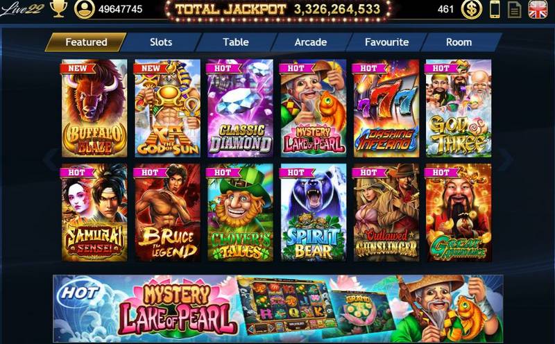 Experience Live22 Casino's thrilling games