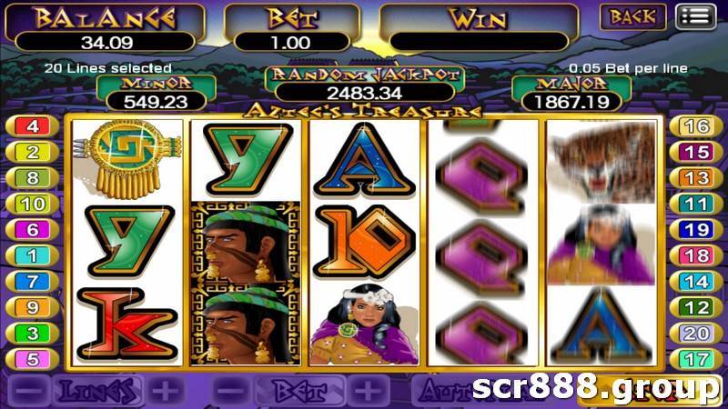 Download SCR888's Aztec slot game