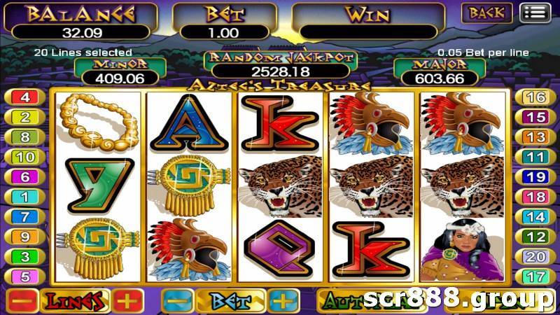 Win Big with SCR888's Aztec Slot Game