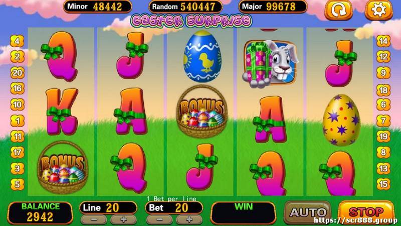 Easter Themed Slot Machine