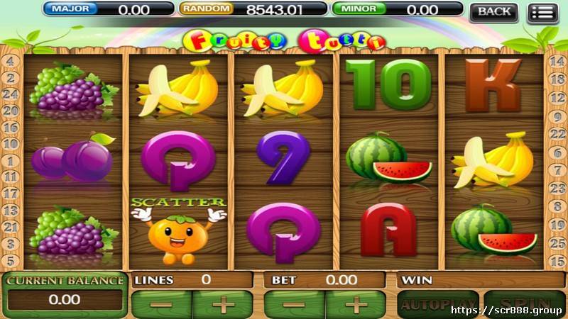 SCR888's Fruit Slot game