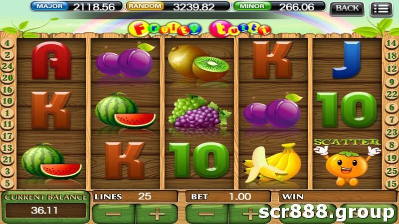 Join SCR888 Group to play Fruit Slot