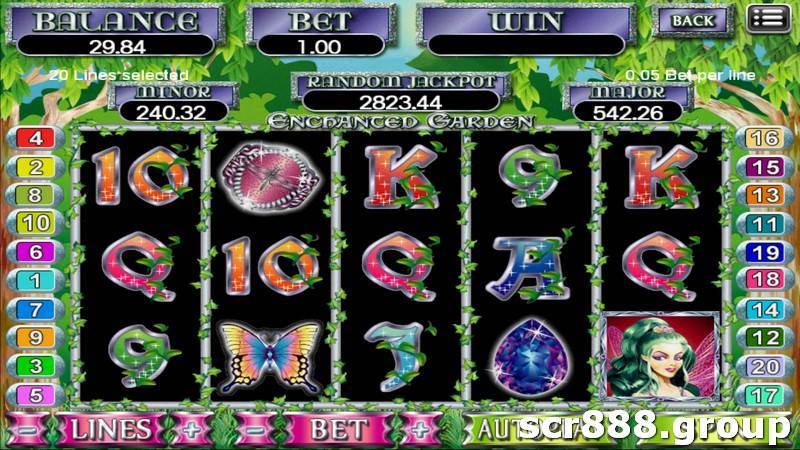 Discover the jackpot in SCR888's Garden Slot