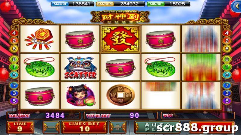 SC888's God Of Wealth slot