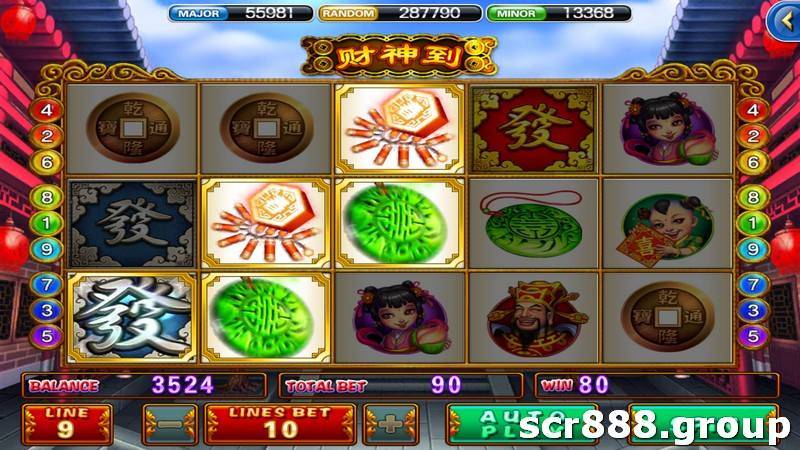 SC888's God Of Wealth slot