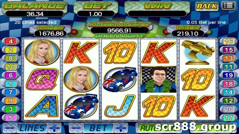 Slot game, 918Kiss, Green Light, Jackpot, Gambling