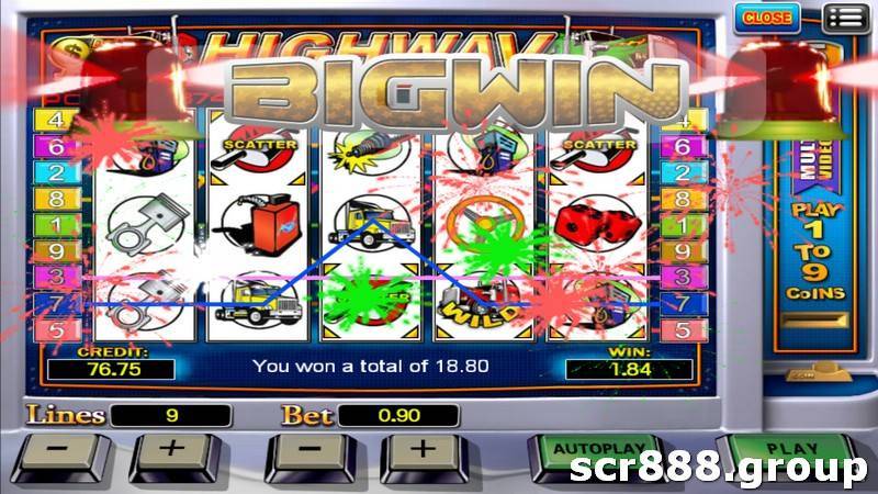 Start your journey to big wins with SCR888's Classic Highway slot