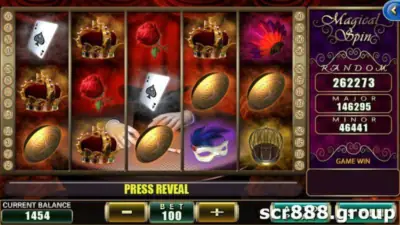 Win Big at SCR888's Magic Spin!