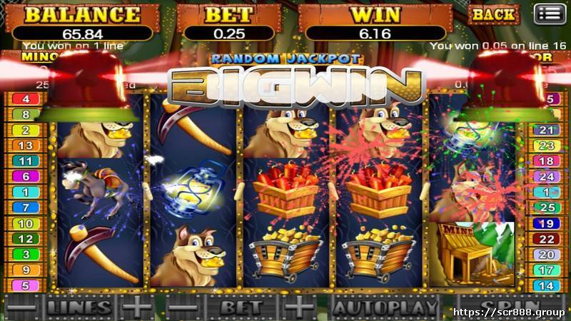 Join the adventure with SCR888's Pay Dirt Slot Game