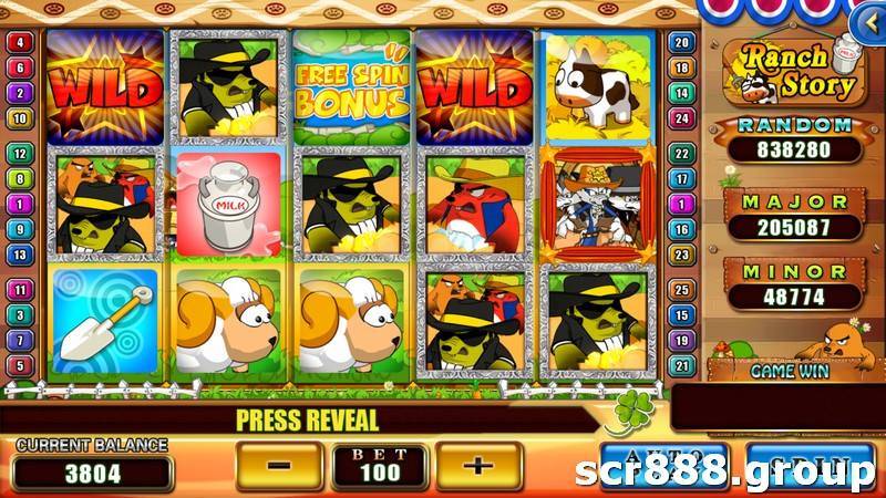 Win Big with SCR888's Ranch Story Slot Game | 918Kiss Jackpots