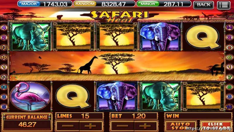 SCR888's  (918 Kiss) Safari Heat Slot