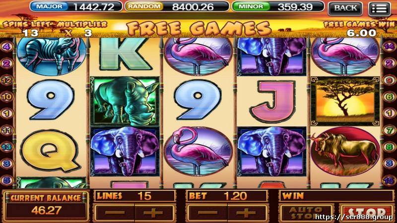 SCR888's  (918 Kiss) Safari Heat Slot