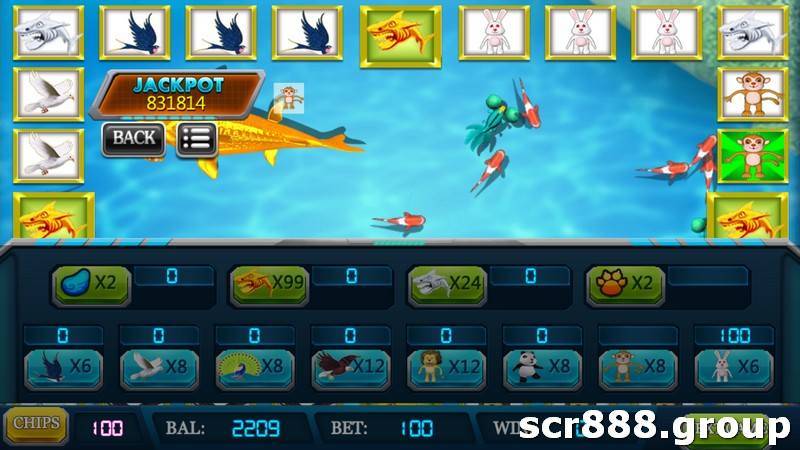 SCR888's Shark Game