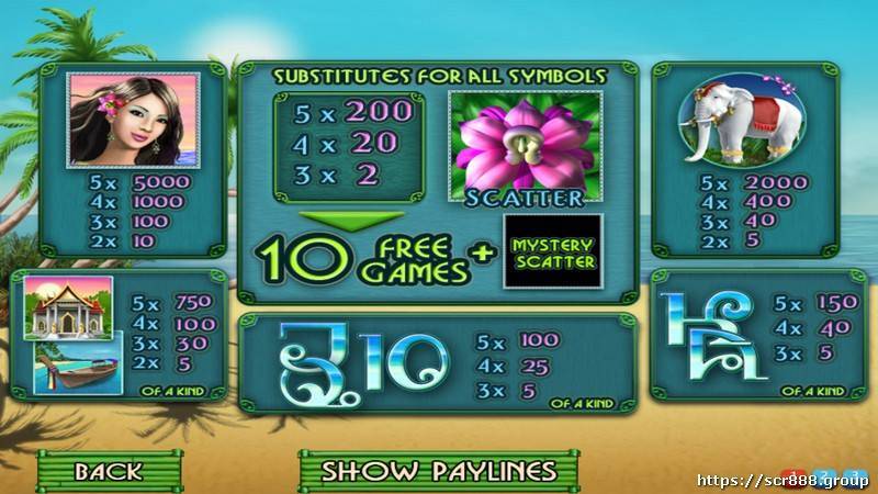 SCR888's Thai Paradise slot image 2