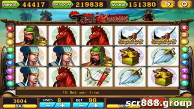 Unlock Epic Wins with Three Kingdoms Slot