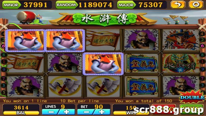 SCR888, Water Margin, Game, Online Casino, Slot Game